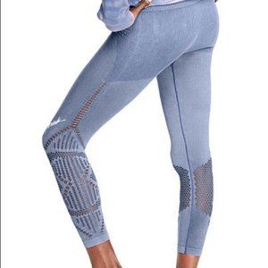 NWT Victoria's Secret PINK Cool & Comfy High Waist Ankle Tights, Gray, XS